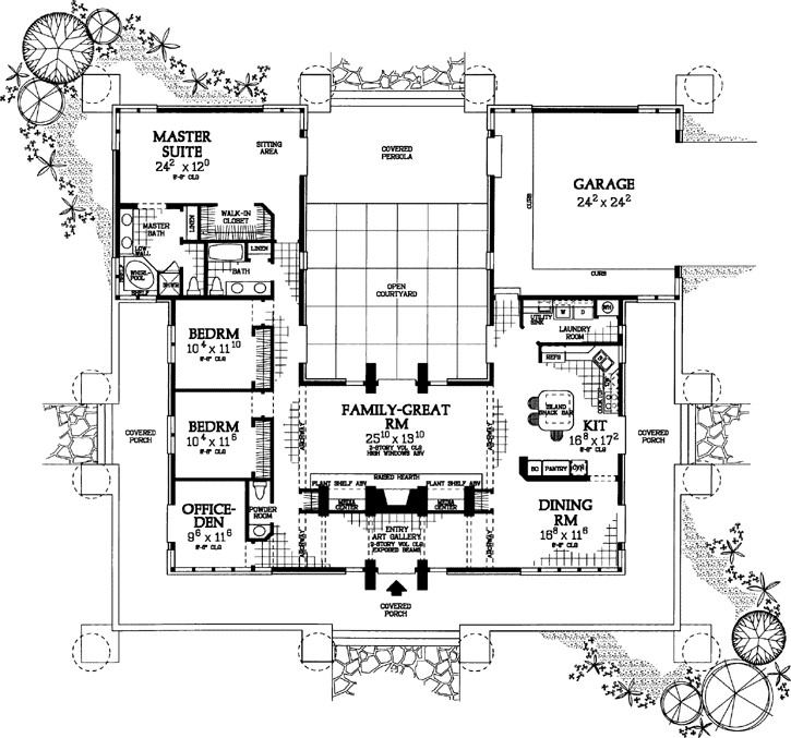 interior floor plan home design